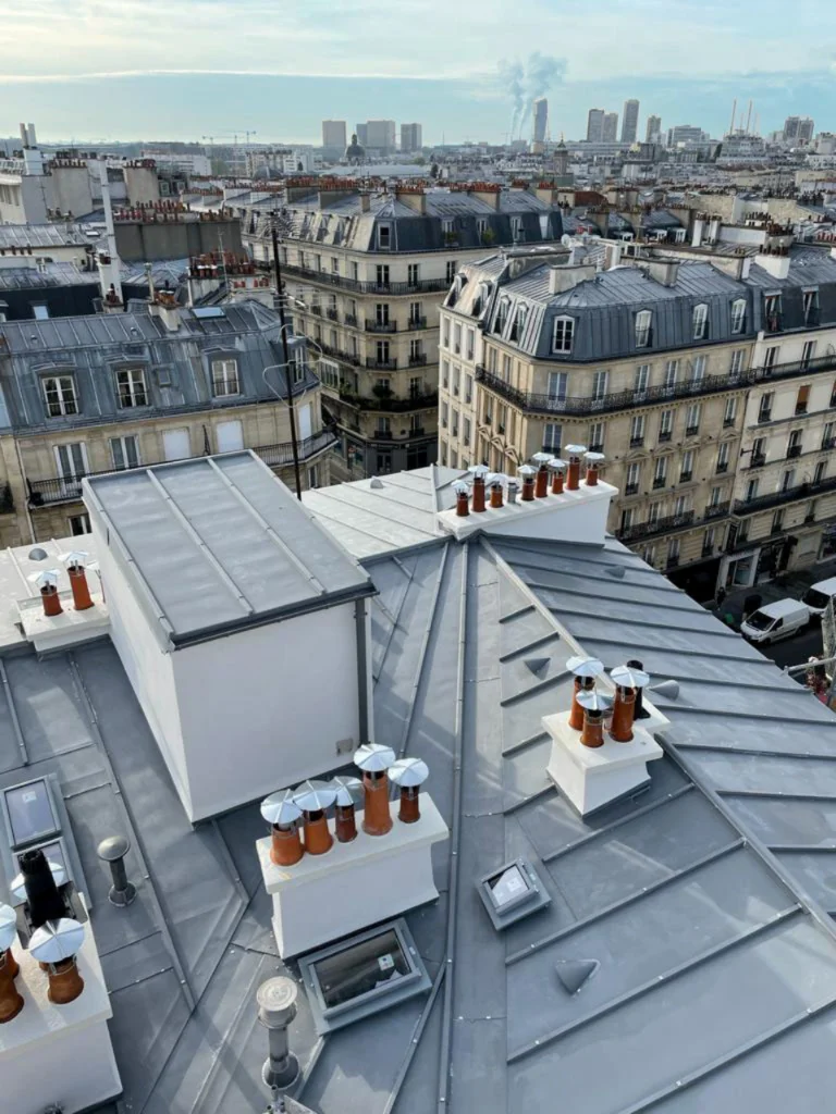 Rénovation zinguerie toiture