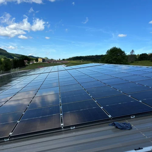 Installation panneaux solaires toiture