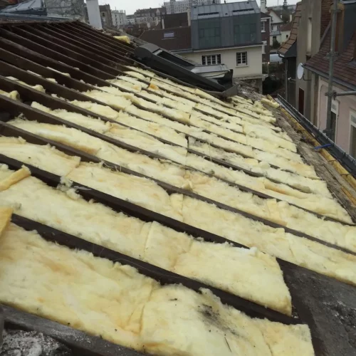 Isolation toiture tuiles