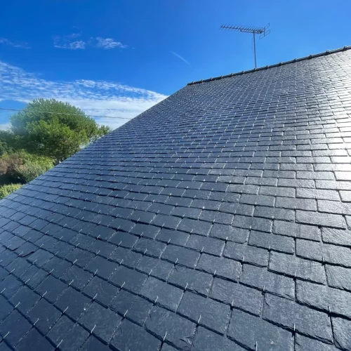 Nettoyage toiture ardoise