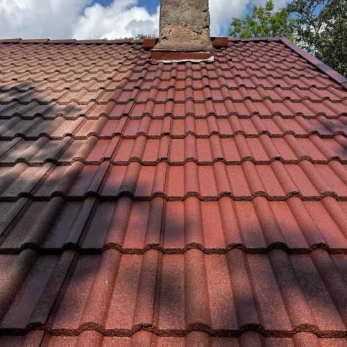 Peinture étanchéité toiture tuiles