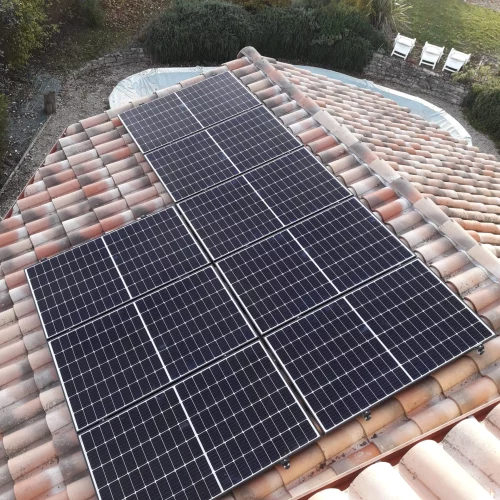 Pose panneaux photovoltaïques toiture