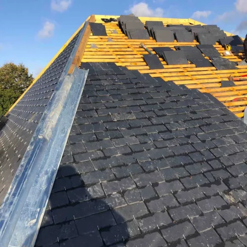 Rénovation toiture ardoise
