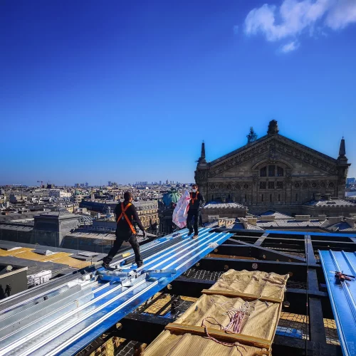 Rénovation toiture zinc Paris 75