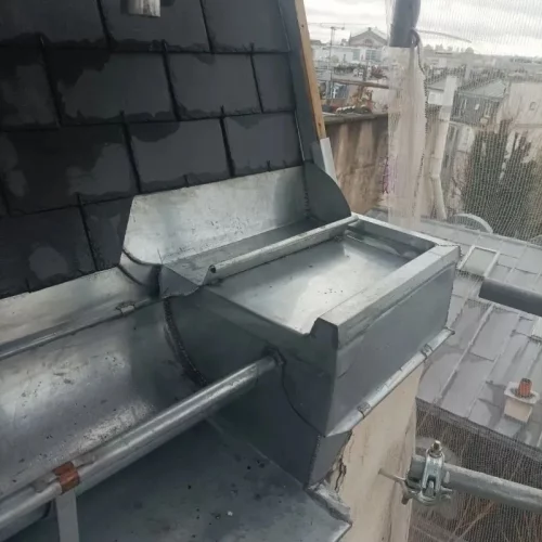 Travaux zinguerie toiture